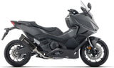 Tubo De Escape Con Homologación Acústica Indy-Race Evo Aluminio Negro Fondo Carby - Arrow Special Parts Compatible Con Honda Forza 750 (2025-2026)