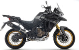 Tubo De Escape Con Homologación Acústica Indy-Race Aluminio Negro Fondo Carby - Arrow Special Parts Compatible Con Voge Valico 625 Dsx (2025-2026)