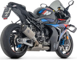 Sistema De Escape Completo Sin Catalizador Y Con Homologación Acústica Pista Titanio Fondo Carby - Arrow Special Parts Compatible Con Bmw M 1000 Rr (2025-2026)