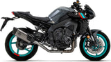 Tubo De Escape Con Homologación Acústica Pista Titanio Carbono - Arrow Special Parts Compatible Con Yamaha Mt-10 (2022-2024)