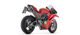Sistema De Escape Completo Sin Catalizador Y Sin Homologación Acústica Pro-Race Competition Evo Titanio Negro Fondo Net - Arrow Special Parts Compatible Con Ducati Panigale V4 (2025-2026)