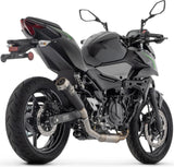Sistema De Escape Completo Sin Catalizador Y Con Homologación Acústica Pro-Race Nichrom Negro - Arrow Special Parts Compatible Con Kawasaki Ninja 500 (2024-2026)