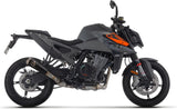 Tubo De Escape Con Homologación Acústica Pro-Race Nichrom Negro - Arrow Special Parts Compatible Con Ktm 990 Duke (2024-2026)