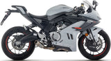 Sistema De Escape Completo Sin Catalizador Y Sin Homologación Acústica Pro-Race Nichrom - Arrow Special Parts Compatible Con Cfmoto 675 Sr - R (2025-2026)