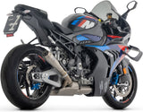 Tubo De Escape Con Homologación Acústica Pro-Race Nichrom Fondo Aluminio - Arrow Special Parts Compatible Con Bmw M 1000 Rr (2025-2026)