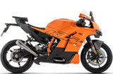 Tubo De Escape Con Homologación Acústica Pro-Race Nichrom Fondo Acero - Arrow Special Parts Compatible Con Ktm 990 Rc R (2026)