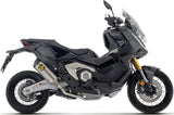 Tubo De Escape Con Homologación Acústica Race-Tech Short Aluminio Fondo Carby - Arrow Special Parts Compatible Con Honda X-Adv 750 (2025-2026)