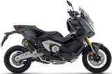 Tubo De Escape Con Homologación Acústica Race-Tech Short Aluminio Negro Fondo Carby - Arrow Special Parts Compatible Con Honda X-Adv 750 (2025-2026)