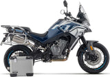 Tubo De Escape Con Homologación Acústica Race-Tech Titanio Fondo Carby - Arrow Special Parts Compatible Con Cfmoto 800 Mt (2025-2026)