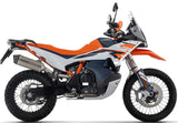 Tubo De Escape Con Homologación Acústica Race-Tech Aluminio Carbono - Arrow Special Parts Compatible Con Ktm 790 Adventure (2019-2020)