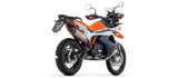 Tubo De Escape Con Homologación Acústica Race-Tech Aluminio Carbono - Arrow Special Parts Compatible Con Ktm 890 Adventure (2021-2024)