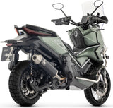 Tubo De Escape Con Homologación Acústica Urban Aluminio Negro - Arrow Special Parts Compatible Con Zontes Zt 368 G (2025-2026)