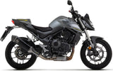 Tubo De Escape Con Homologación Acústica Veloce Aluminio Negro Carbono - Arrow Special Parts Compatible Con Honda Cb 750 Hornet (2023-2024)