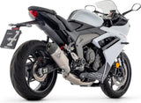 Complete Catalytic Exhaust System With Sound Certification Veloce Titanium Carbon - Arrow Special Parts Compatible With Triumph Daytona 660 (2024-2026)