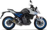 Sistema De Escape Completo Sin Catalizador Y Sin Homologación Acústica Works Acero Negro Fondo Carby - Arrow Special Parts Compatible Con Suzuki Gsx 8S (2024-2025)