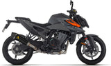 Tubo De Escape Con Homologación Acústica X-Kone Nichrom Negro Carbono - Arrow Special Parts Compatible Con Ktm 990 Duke (2024-2026)