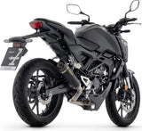 Sistema De Escape Completo Sin Catalizador Y Sin Homologación Acústica X-Kone Aluminio Negro Carbono - Arrow Special Parts Compatible Con Honda Cb 125 R (2024-2026)