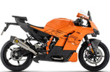 Tubo De Escape Con Homologación Acústica X-Kone Titanio Fondo Carby - Arrow Special Parts Compatible Con Ktm 990 Rc R (2026)