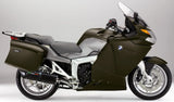 Tubo De Escape Con Homologación Acústica Furore Aluminio Negro - Gpr Compatible Con Bmw K 1200 Gt (2006-2008)