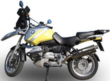 Tubo De Escape Con Homologación Acústica Trioval Acero - Gpr Compatible Con Bmw R 1100 Gs (1994-1998)