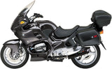 Tubo De Escape Con Homologación Acústica Furore Aluminio Negro - Gpr Compatible Con Bmw R 1100 Rt (1994-2001)