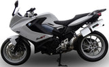 Tubo De Escape Con Homologación Acústica Albus Ceramic Aluminio Blanco - Gpr Compatible Con Bmw F 800 Gt (2012-2016)