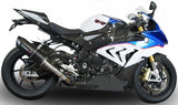 Tubo De Escape Con Homologación Acústica Furore Aluminio Negro - Gpr Compatible Con Bmw S 1000 Rr (2015-2016)