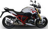 Tubo De Escape Con Homologación Acústica Albus Ceramic Aluminio Blanco - Gpr Compatible Con Bmw R 1200 Lc (2015-2016)