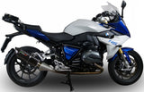 Tubo De Escape Con Homologación Acústica Furore Aluminio Negro - Gpr Compatible Con Bmw R 1200 Rs Lc (2015-2016)
