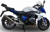 Tubo De Escape Con Homologación Acústica Trioval Acero - Gpr Compatible Con Bmw R 1200 Rs Lc (2015-2016)