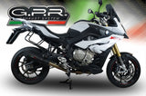 Tubo De Escape Con Homologación Acústica Gpe Anniversary Titano Negro - Gpr Compatible Con Bmw S 1000 Xr (2015-2016)