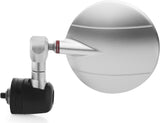 Mirror End Mount Left Universal Ø24,5(21>23) Spy-R Ø80 - Rizoma Compatible With Triumph
