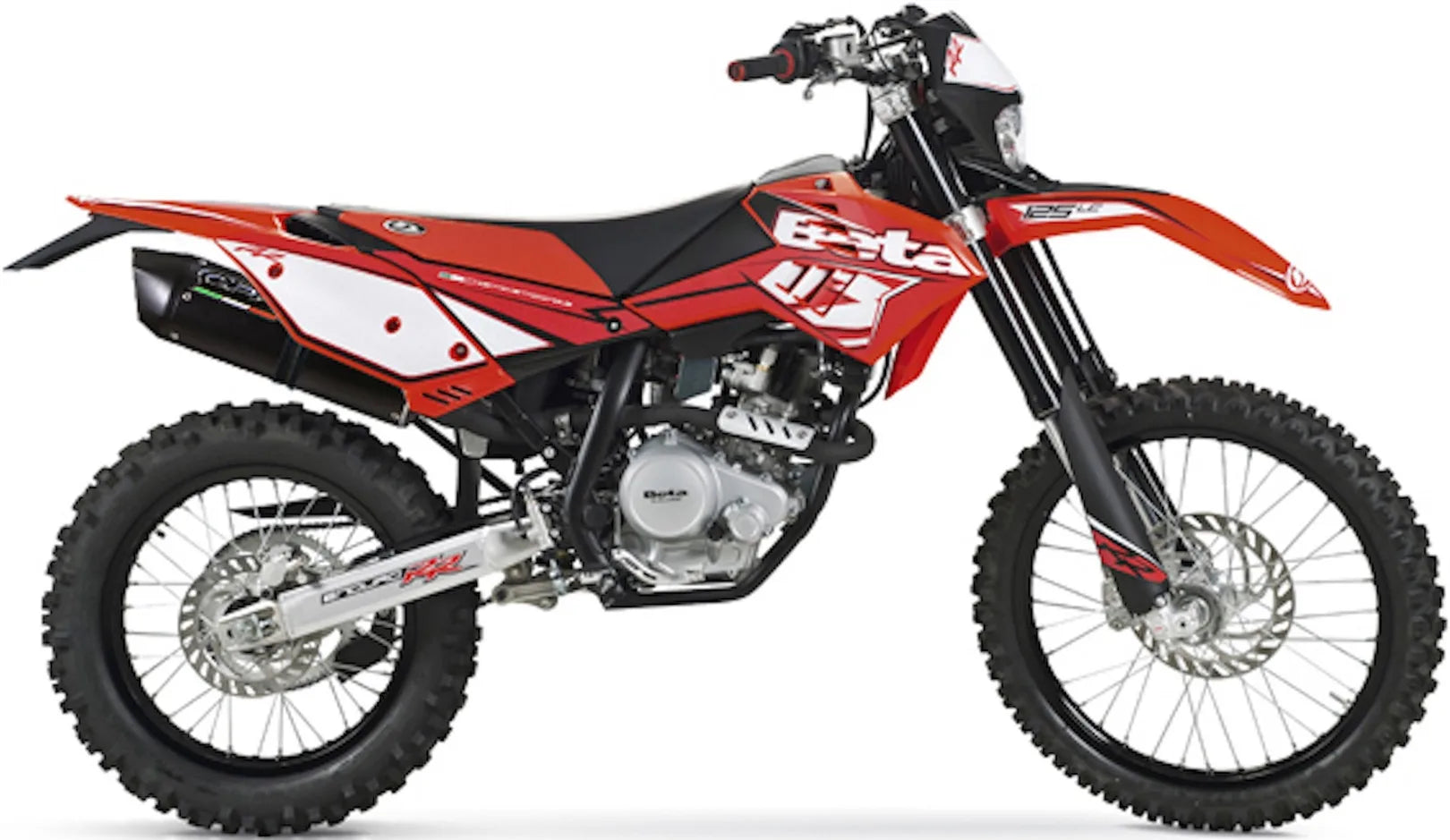 Tubo De Escape Con Homologación Acústica Furore Aluminio Negro - Gpr Compatible Con Beta Rr 125 Enduro Lc 4T (2010-2018)