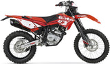 Tubo De Escape Con Homologación Acústica Furore Aluminio Negro - Gpr Compatible Con Beta Rr 125 Enduro Lc 4T (2010-2018)