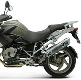 Tubo De Escape Con Homologación Acústica Oval Poppy - Termignoni Compatible Con Bmw R 1200 Gs (2010-2012)