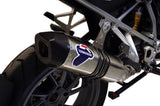 Tubo De Escape Con Homologación Acústica Relevance Full Titano Copa Carbono - Termignoni Compatible Con Bmw R 1200 Gs (2013-2016)