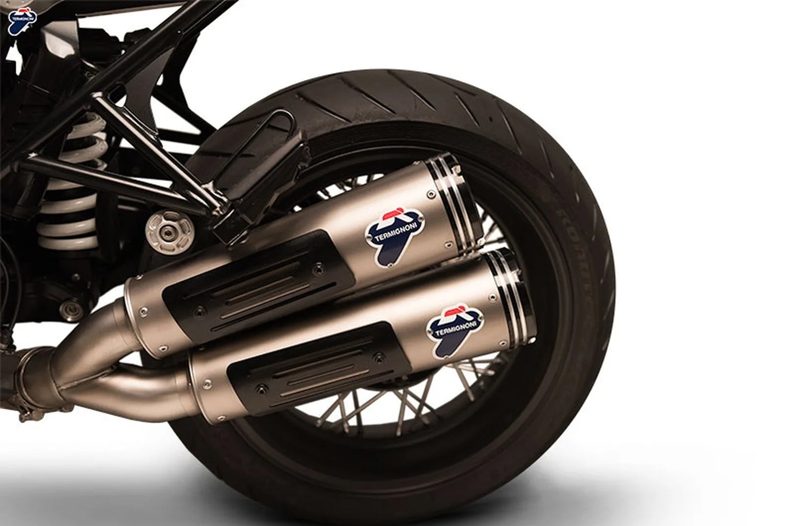 Sistema De Escape Completo Sin Catalizador Y Con Homologación Acústica Conical Acero Inox Copa Aluminio - Termignoni Compatible Con Bmw Ninety (2016-2020)
