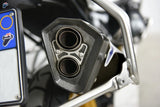 Tubo De Escape Con Homologación Acústica Titano Negro Copa Carbono - Termignoni Compatible Con Bmw R 1250 Gs (2019-2021)