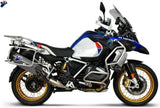 Tubo De Escape Con Homologación Acústica Titano Copa Carbono - Termignoni Compatible Con Bmw R 1250 Gs (2019-2021)