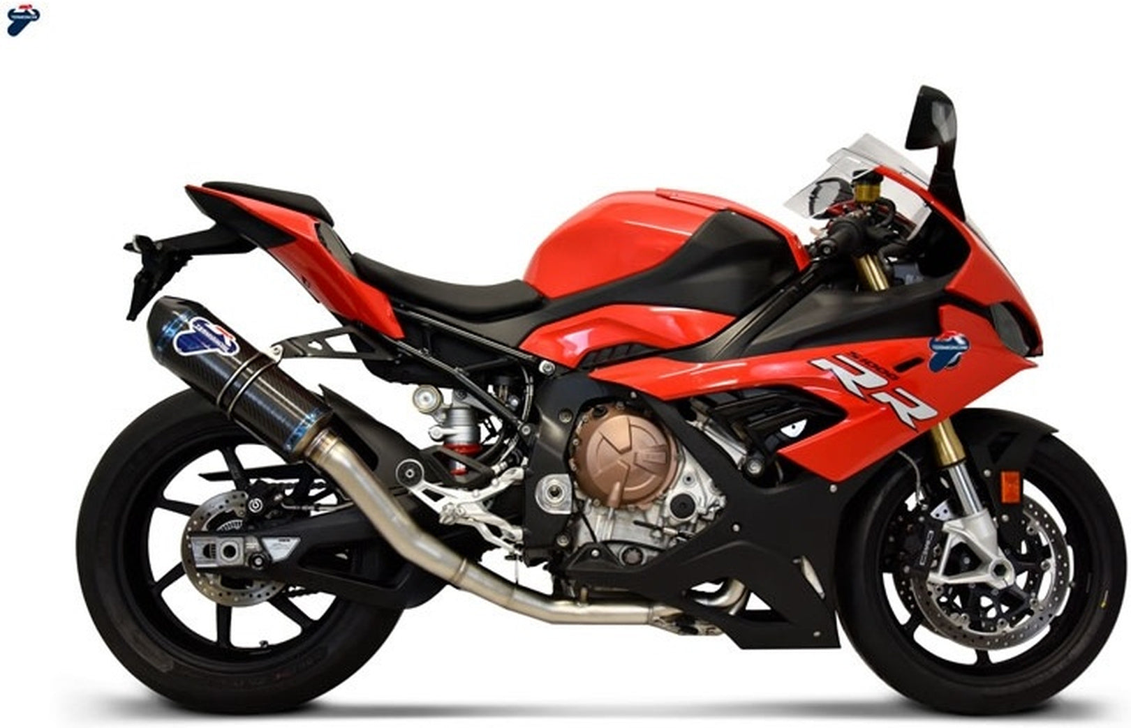 Complete Exhaust System Without Sound Certification Relevance Carbon T Carbon Cap - Termignoni Compatible With Bmw S 1000 Rr (2019-2020)