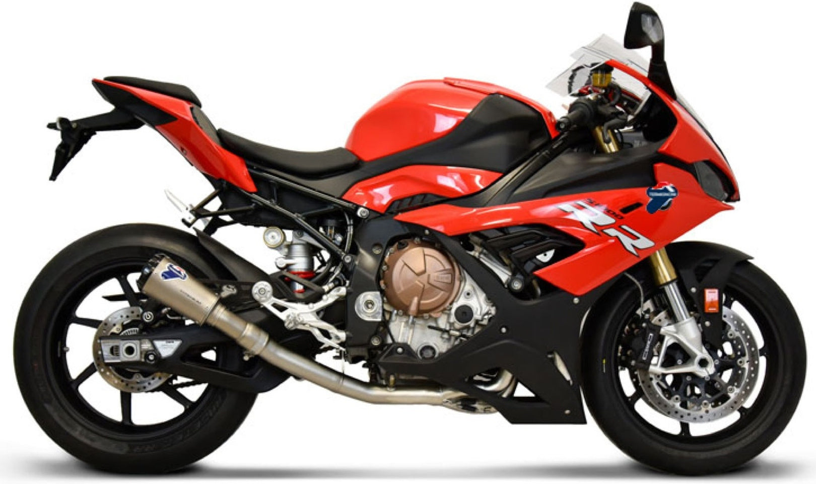 Complete Exhaust System Without Sound Certification Gp2R-Rht Titanium Aluminium Cap - Termignoni Compatible With Bmw S 1000 Rr (2019-2020)