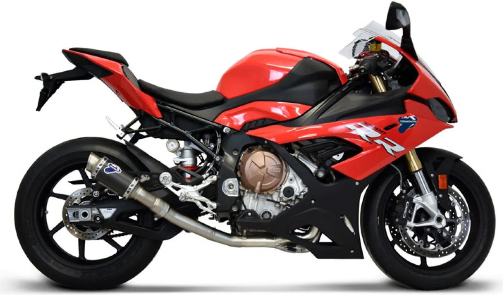 Sistema De Escape Completo Sin Homologación Acústica Gp Carbono - Termignoni Compatible Con Bmw S 1000 Rr (2019-2020)
