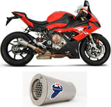 Tubo De Escape Sin Homologación Acústica Gp2R-R Acero Inox - Termignoni Compatible Con Bmw S 1000 Rr (2019-2020)