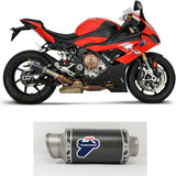 Tubo De Escape Sin Homologación Acústica Gp Carbono - Termignoni Compatible Con Bmw S 1000 Rr (2019-2020)