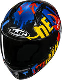 Casco Integral Para Moto Hjc C10 Advanced Polycarbonate Composite Mc23 Fop Talla 05 Xxs