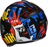 Full-Face Motorcycle Helmet Hjc C10 Advanced Polycarbonate Composite Mc23 Fop Size 06 Xs