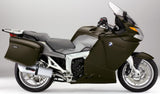Complete Catalytic Exhaust System With Sound Certification Albus Ceramic White Aluminium - Gpr Compatible With Bmw K 1200 Gt (2006-2008)