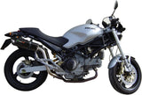 Doble Salida De Escape Con Catalizador Y Homologación Acústica Furore Aluminio Negro - Gpr Compatible Con Ducati Monster 1000 (2003-2005)