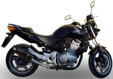 Sistema De Escape Completo Con Catalizador Y Homologación Acústica Furore Aluminio Negro - Gpr Compatible Con Honda Cbf 500 (2004-2007)