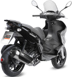 Complete Non-Catalytic Exhaust System With Sound Certification Urban Stainless Steel - Mivv Compatible With Gilera Nexus 250 (2006-2007)
